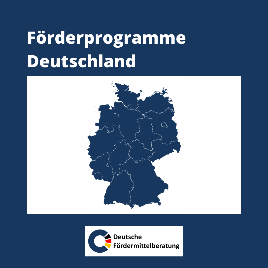 Förderprogramme Deutschland